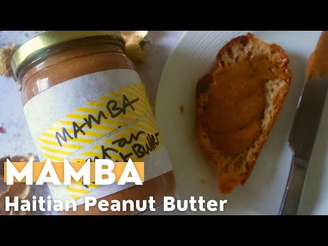 How to make peanut butter| make your own peanut butter at home| MAMBA Haitian Peanut Butter