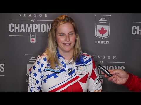 2019 World Financial Group Continental Cup - Draw 10 Media Scrum