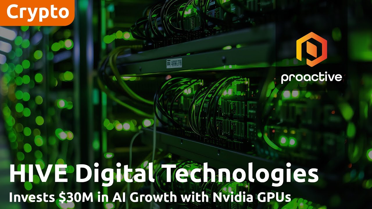 Hive Digital Technologies Invests 30 Million in NVIDIA H100, H200 GPU Clusters for HPC Growth