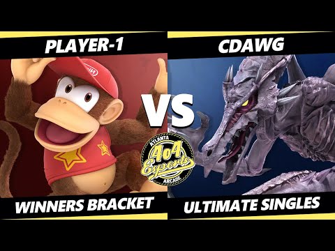 4o4 Smash Night 37 - Player-1 (Diddy Kong) Vs. CDawg (Ridley) SSBU Ultimate Tournament