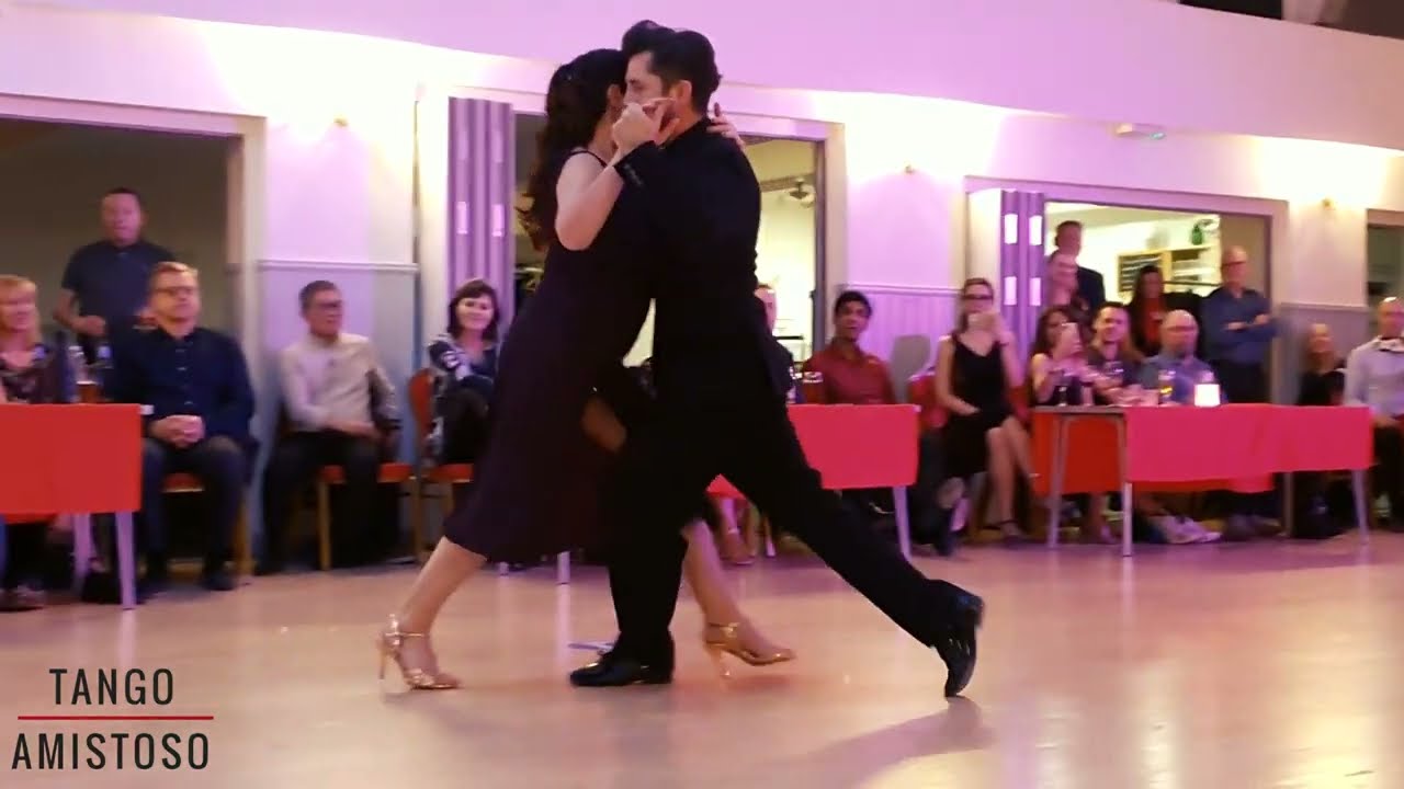 Esref Tekinalp and Vanessa Gauch at Los Amigos London (2/4)