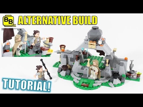 LEGO STAR WARS 75200 ALTERNATIVE BUILD JEDI TRAINING TEMPLE! Video