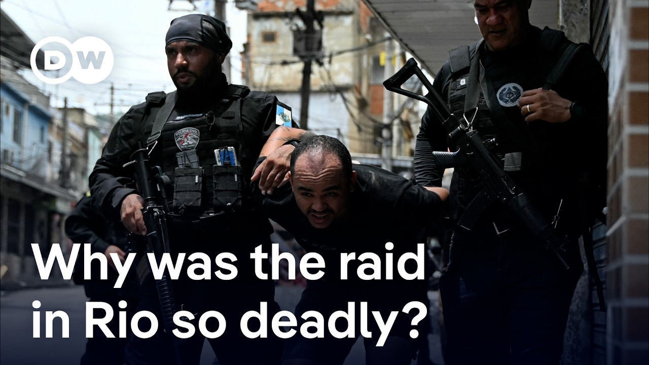 Death toll of police operation in Rio de Janeiro rises to over 130 | DW News