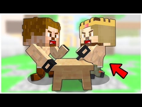 KASLI ARDA VE KASLI RÜZGAR BİLEK GÜREŞİ YAPIYOR! 😱 - Minecraft ZENGİN FAKİR HAYATI