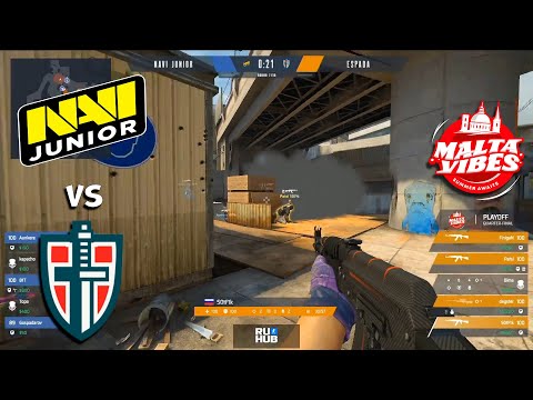 ЧЕТВЕРТЬФИНАЛ! NaVi Junior vs. Espada - Eden Arena Malta Vibes Cup 8 - ЛУЧШИЕ МОМЕНТЫ CSGO