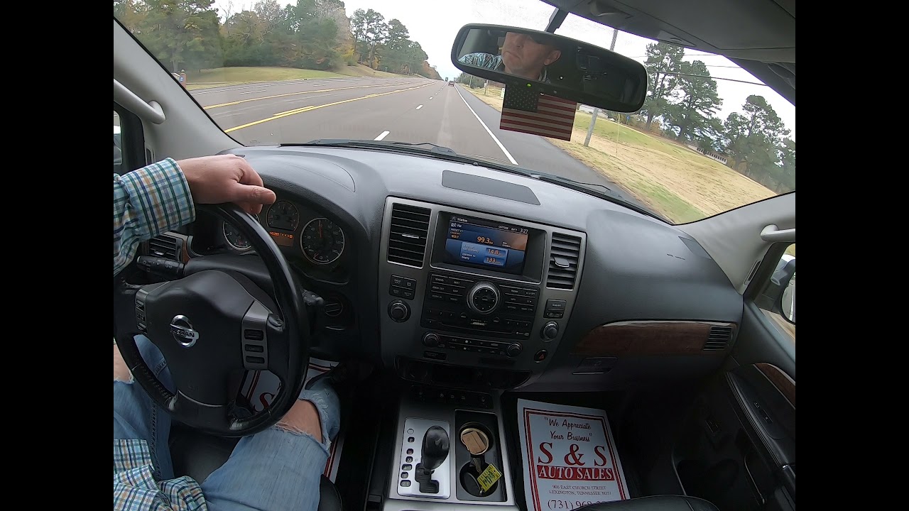 STOCK: N623510 2010 NISSAN ARMADA PLATINUM TEST ...