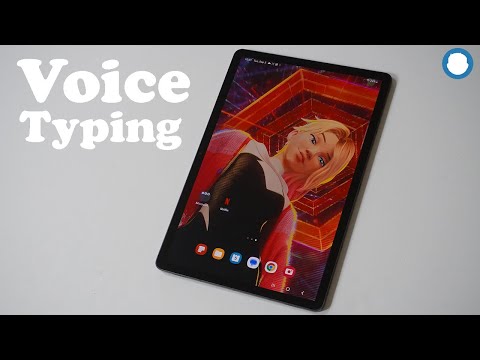 How To Use Voice Typing On Samsung Galaxy Tab S9/ Tab S9+/ Tab S9 Ultra