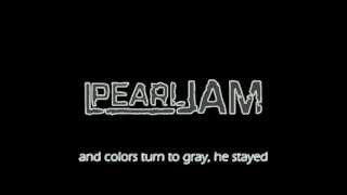 Pearl Jam - Sad  (Lyrics)