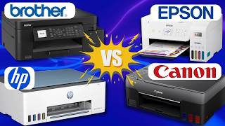 Which is the Best Printer for Home Use? | HP vs Epson vs Canon vs Brother Comparison