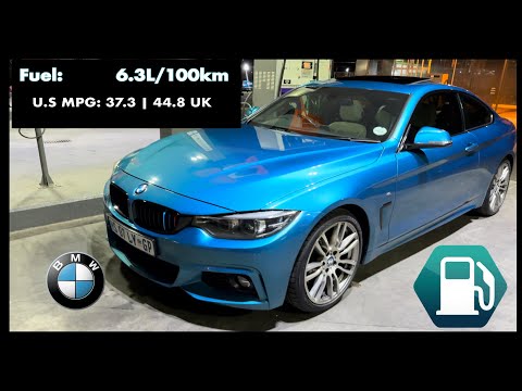 2018 F32 BMW 4 Series 420i LCI Fuel Efficiency - Best Fuel Efficient Luxury Coupe ?