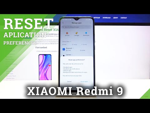 How to Change App Preferences in XIAOMI Redmi 9 – Apps Settings