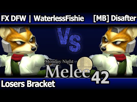 MNM 42 Melee - FX DFW | WaterlessFishie (Fox) vs [MB] Disafter (Fox) - Losers Bracket