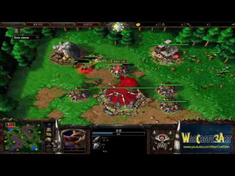 Fly100%(ORC) vs Yumiko(HU) - Game 1 - WarCraft 3 Frozen Throne - RN2410