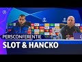 TERUGKIJKEN | SLOT en HANCKO blikken vooruit op CHAMPIONS LEAGUE-DUEL met Lazio