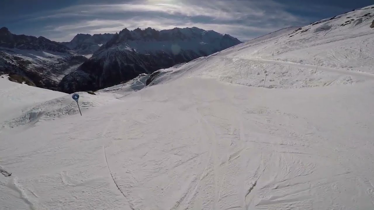 Chavanne blue run — Flégère, Chamonix