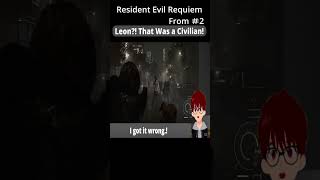 Leon?! That Was a Civilian!  | Resident Evil Requiem #shorts