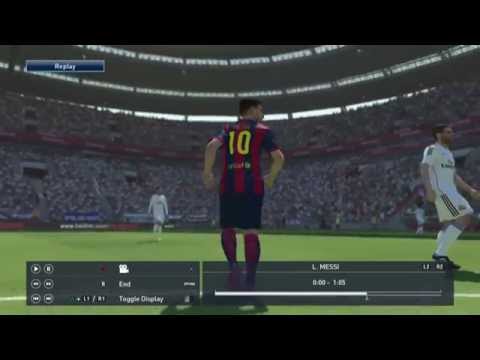 PES 2015 Stats Cristiano ronaldo vs Messi