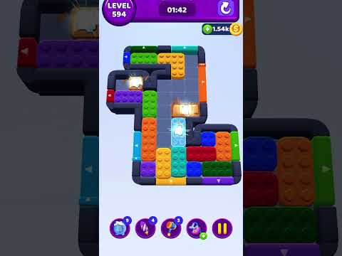 Color Block Jam Updated Level 594 #colorblockjamgame #colorblockjam #walkthrough #games #fungame