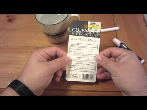 Ever Heard Of A Styptic Pencil Before?