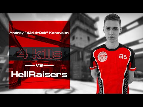 d34dr0ck 4 kills vs HellRaisers | de_vertigo | WePlay! Clutch Island Closed Qualifier  #redmachine