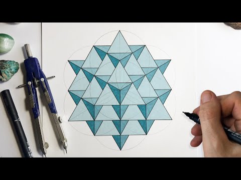 Attempting to draw in the 10th dimension Δ The 10 Simplex