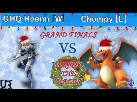 Wreck The Halls GRAND FINALS - GHQ Hoenn [W] (Sheik) vs Chompy [L] (Charizard)