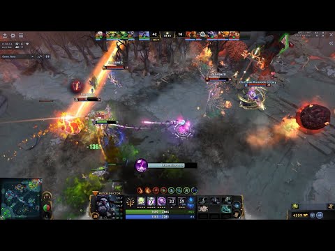 Dota2 -  Witch doctor - All time OP - 2023 - WTF Moments