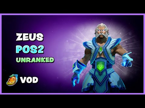 ZEUS | POS2 | UNRANKED | FULL VOD | WAGAMAMA