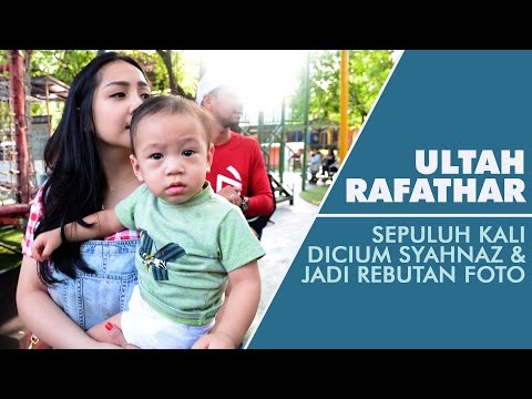 Ultah, Rafathar Dapat Sepuluh Kali Ciuman Dari Syahnaz