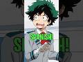 Basic Spanish At U A High ️ My Hero Academia Abridged Shorts