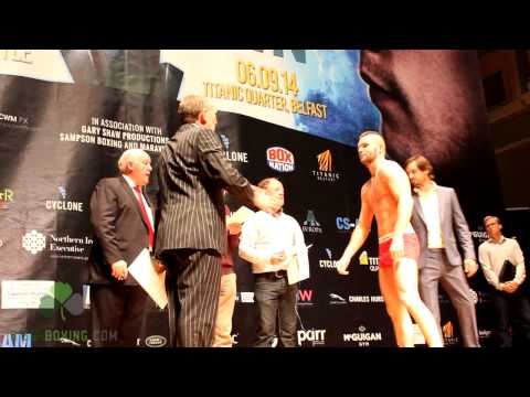 Conrad Cummings Titanic Showdown weigh in