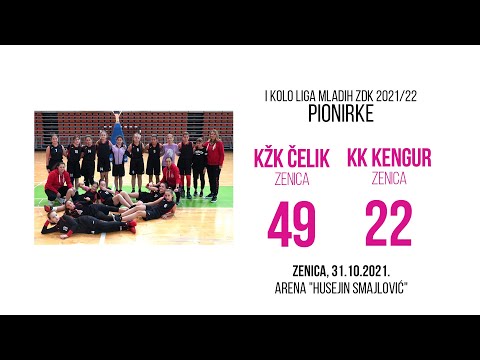KŽK Čelik (Zenica) 49 : 22 KK Kengur (Zenica)