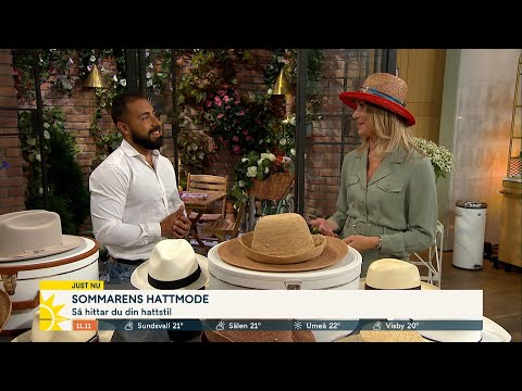 Hattexperten: "Det finns absolut en hatt för alla" - Nyhetsmorgon (TV4)