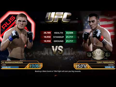 EA SPORTS UFC Mobile - Khabib Nurmagomedov NP - Tony Ferguson CE