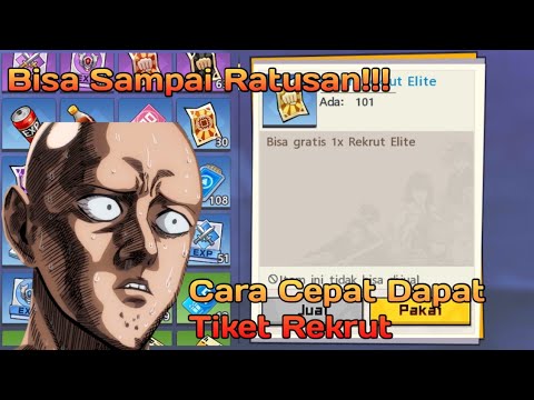 🔥 Cara Mendapatkan Tiket Rekrut Dengan Cepat | One Punch Man : The Strongest Indonesia