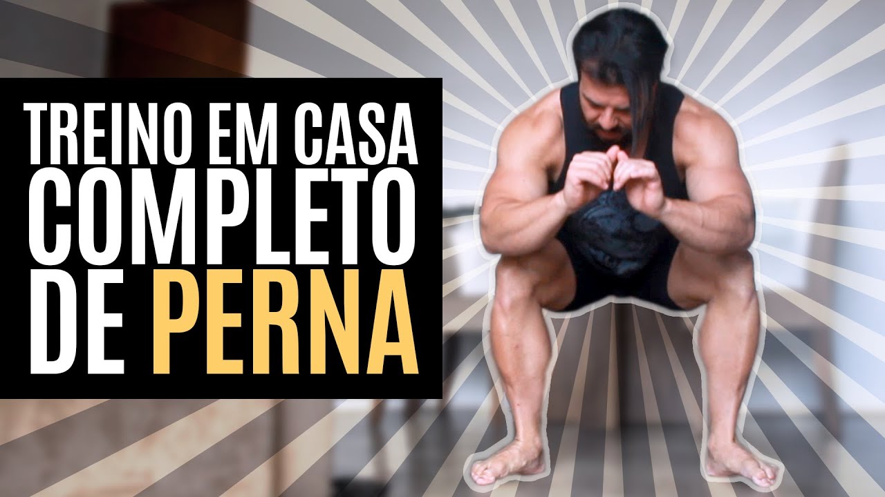 Treino de perna COMPLETO. 4 exercícios + SUPER DICA!