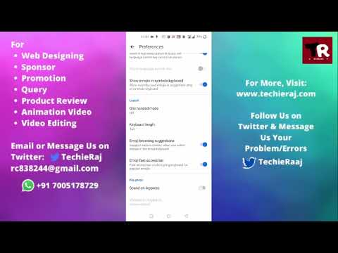 Keyboard Size Setting in Oneplus 9r, 9 pro, 8t, 7t, 6t, 2, X, nord, nord le, one, 3