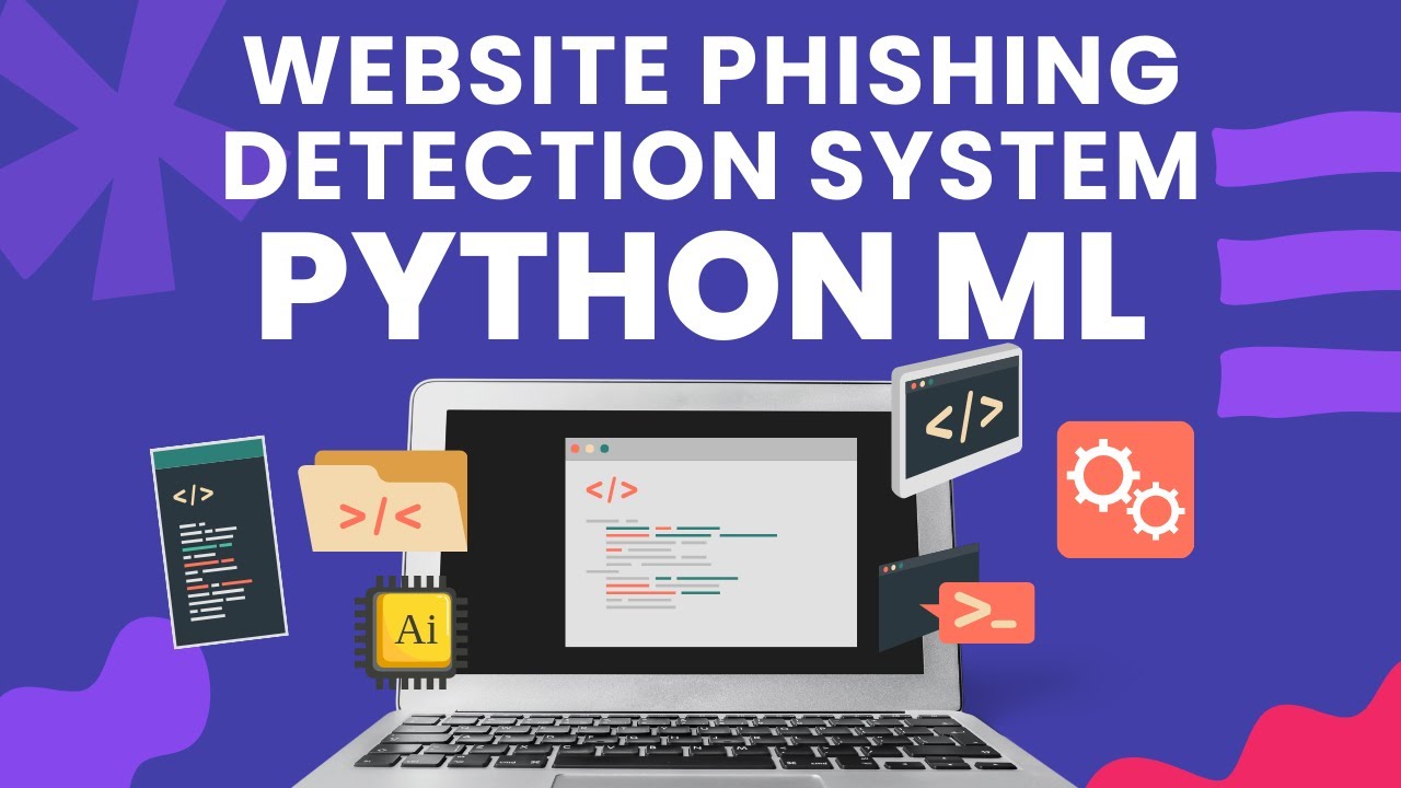 Website Phishing Detection System using Python & Machine Learning  | Final Year project 2025