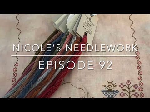 Nicole’s Needlework: FlossTube 92 - Getting Organized and Kits/WIPs Parade!