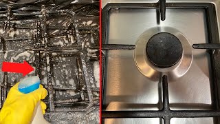 How To Clean Greasy Stove Grates