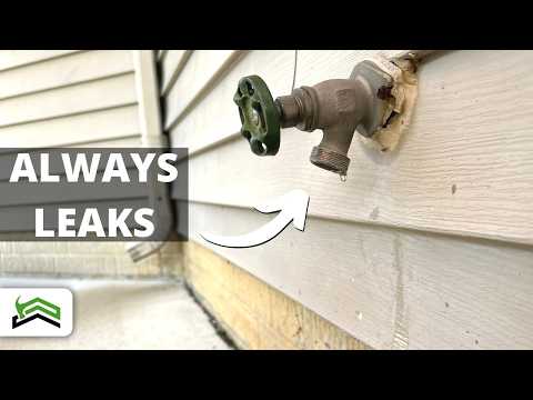 How to Fix A Leaking Outdoor Faucet