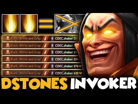 This Is How Dstones The Rising Star Play Invoker Against Hard TA At Mid | Dota 2 Invoker