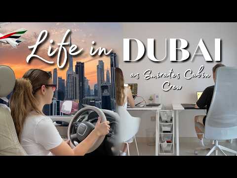 Living in DUBAI as EMIRATES CABIN CREW ✈️ a Day in my Life ✨VLOG ✨