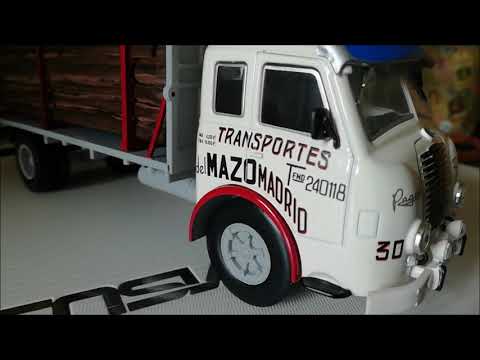 Diecast model 1:43 Pegaso II Z 202 MOFLETES diesel 1956 Transportes del Mazo