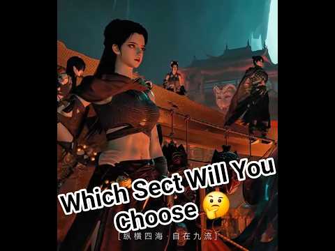 Where Winds Meet | Which Sect Will You Choose 🏯 #wherewindsmeet #rpg #gaming