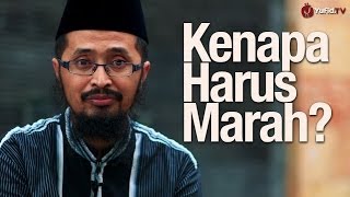 Ceramah Singkat: Mengapa Harus Marah? - Ustadz Dr. Muhammad Arifin Badri, MA.