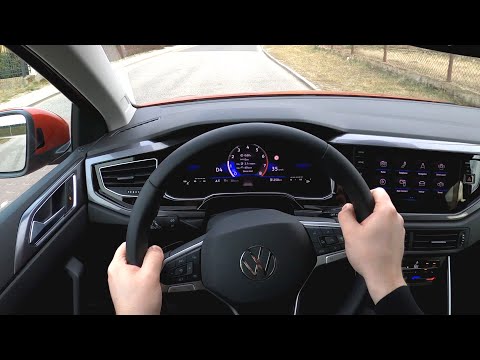Volkswagen Taigo 2022 POV test drive | ASMR interior quality 4K | cornering city Travel Assist