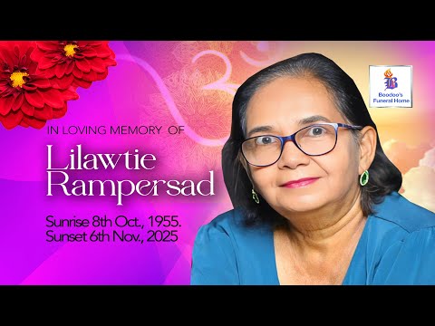 Celebrating The Life Of Lilawatie Rampersad