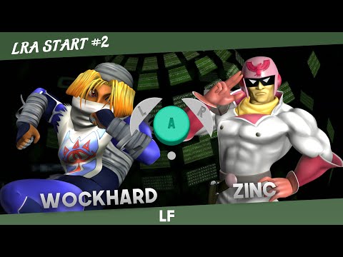 Wockhard (Sheik) vs Zinc (Captain Falcon) | LRA Start #2 Losers Final