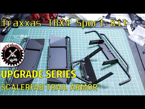 Traxxas TRX4 Sport Kit Upgrade Series - ScalerFab Trail Armor